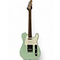 Used Squier Telecaster Surf Green Solid Body Electric Guitar