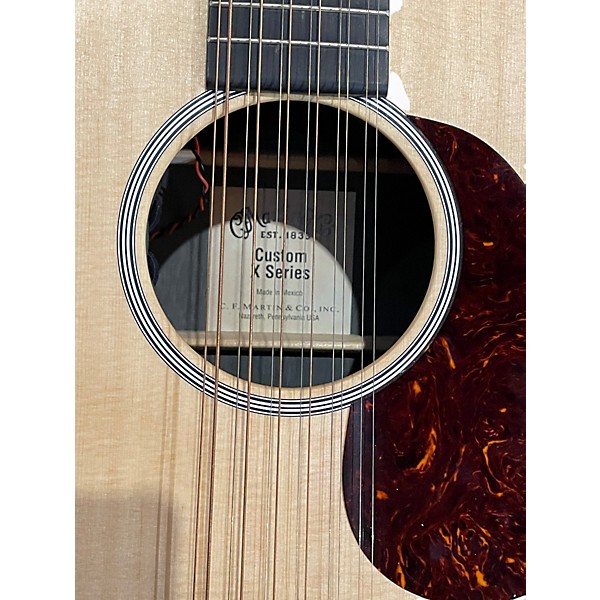 Used Martin Used Martin X Series Natural 12 String Acoustic Guitar