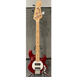 Used Sterling by Music Man Used Sterling By Music Man Sub 4 Red Electric Bass Guitar