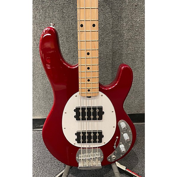 Used Sterling by Music Man Used Sterling By Music Man Sub 4 Red Electric Bass Guitar