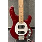 Used Sterling by Music Man Used Sterling By Music Man Sub 4 Red Electric Bass Guitar