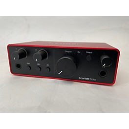 Used Focusrite Used Focusrite Scarlett Solo Gen 4 Audio Interface