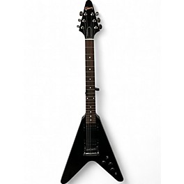 Used Gibson Flying V Black Solid Body Electric Guitar