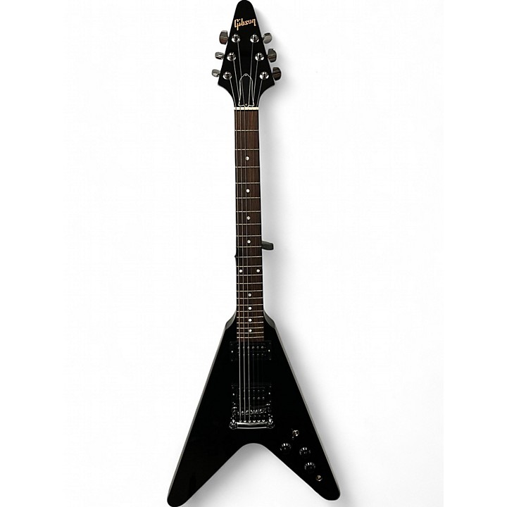 Used Gibson Used Gibson Flying V Black Solid Body Electric Used Gibson Used Gibson Flying V Black Solid Body Electric