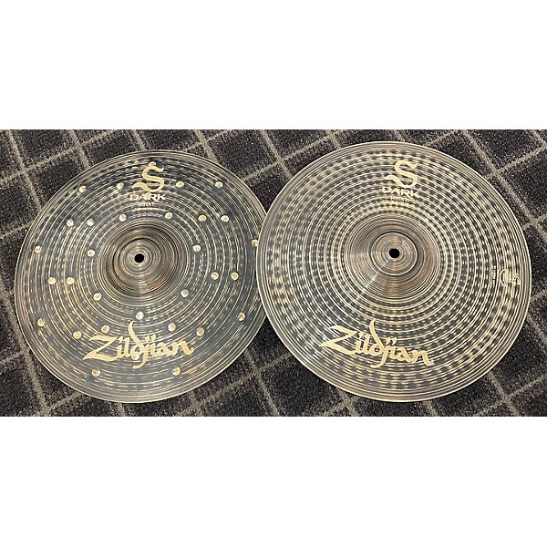 Used Zildjian Used Zildjian 14in S Dark Hi Hat Pair Cymbal