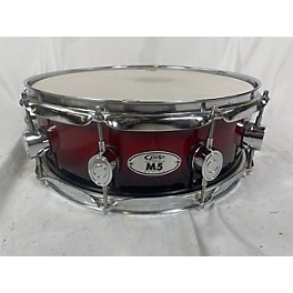 Used PDP by DW Used PDP By DW 4.5X14 M5 SNARE Drum Crimson Red Burst