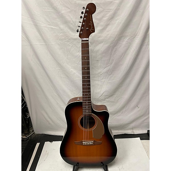 Used Fender Used Fender Redondo Sun Acoustic Electric Guitar