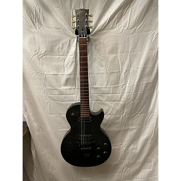 Used Gibson Used 2018 Gibson Les Paul BFG Gator Carved Top Trans Black Solid Body Electric Guitar