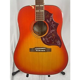 Used Epiphone Used Epiphone Hummingbird Pro Cherry Sunburst Acoustic Electric Guitar