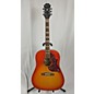 Used Epiphone Used Epiphone Hummingbird Pro Cherry Sunburst Acoustic Electric Guitar