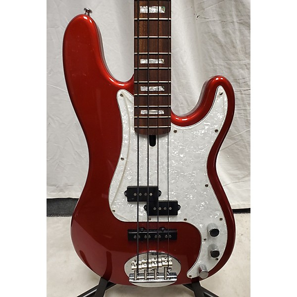 Used Lakland Used Lakland 44-64 P/J Candy Apple Red Metallic Electric Bass Guitar