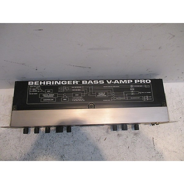 Used Behringer Used Behringer Bass V-AMP Pro Rack Bass Effect Pedal