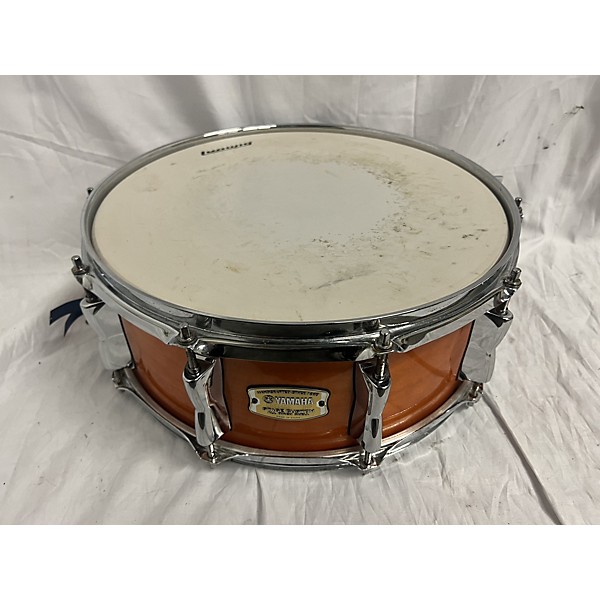 Used Yamaha Used Yamaha 5.5X14 Stage Custom Snare Drum Natural