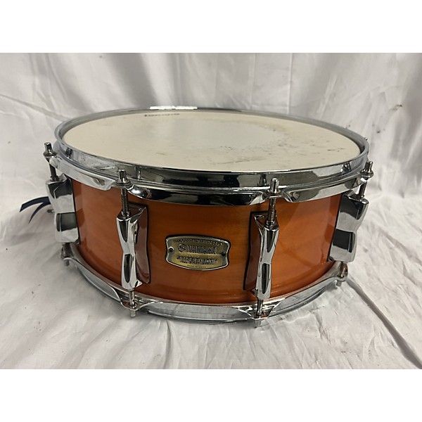 Used Yamaha Used Yamaha 5.5X14 Stage Custom Snare Drum Natural