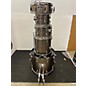 Used Pearl Used Pearl 5 piece Roadshow Metallic Gray Drum Kit thumbnail