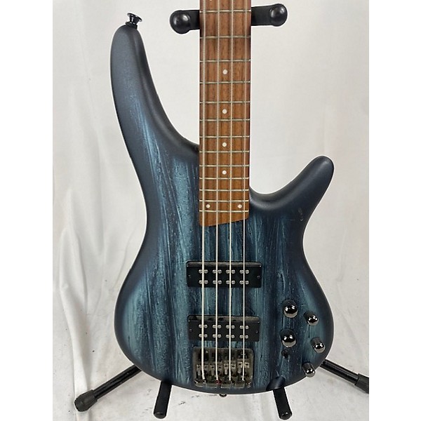 Used Ibanez Used Ibanez SR300 Blue Electric Bass Guitar