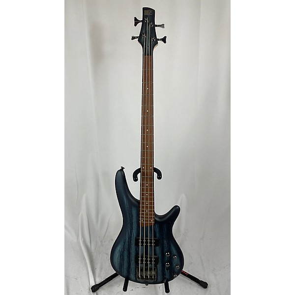 Used Ibanez Used Ibanez SR300 Blue Electric Bass Guitar