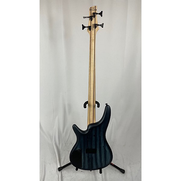 Used Ibanez Used Ibanez SR300 Blue Electric Bass Guitar