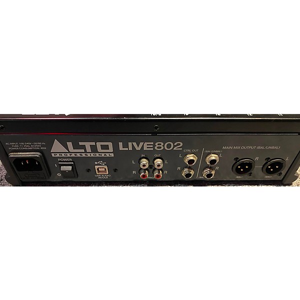 Used Alto Used Alto Live802 Unpowered Mixer