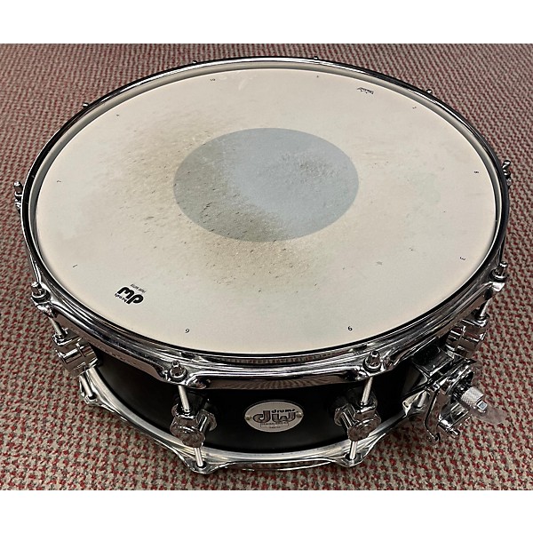 Used DW Used DW 14X5  Design Series Snare Drum Satin Black