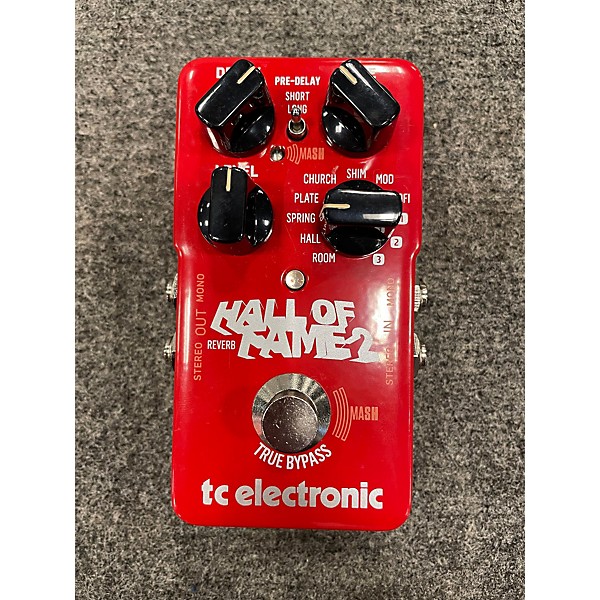 Used TC Electronic Used TC Electronic Hall Of Fame 2 Reverb Effect Pedal