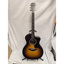 Used Taylor Used Taylor 214CE Deluxe 2 Tone Sunburst Acoustic Electric Guitar