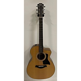 Used Taylor Used Taylor 114CE Natural Acoustic Electric Guitar