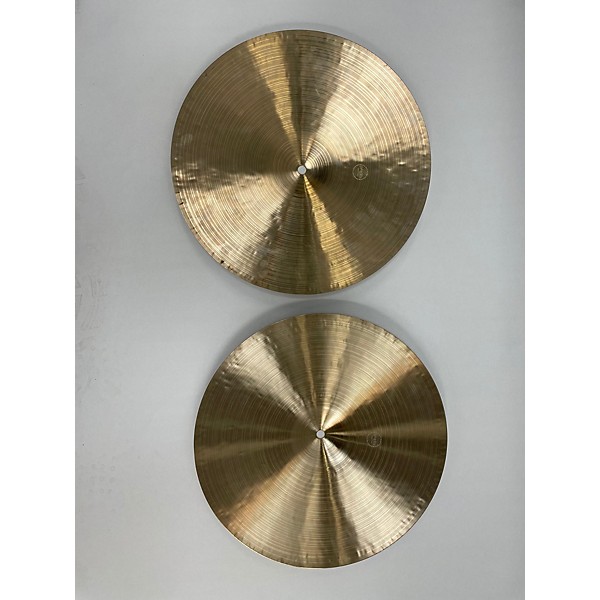 Used Paiste Used Paiste 15in MASTERS THIN HIHAT PAIR Cymbal