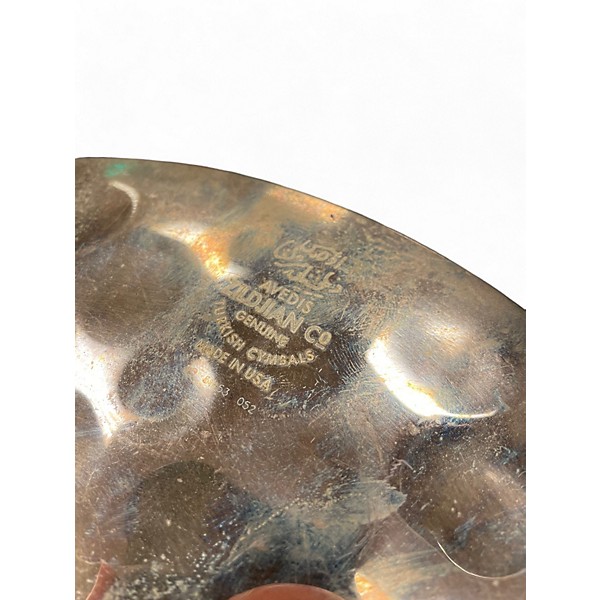 Used Zildjian Used Zildjian A Custom Pocket Hi Hat Cymbal