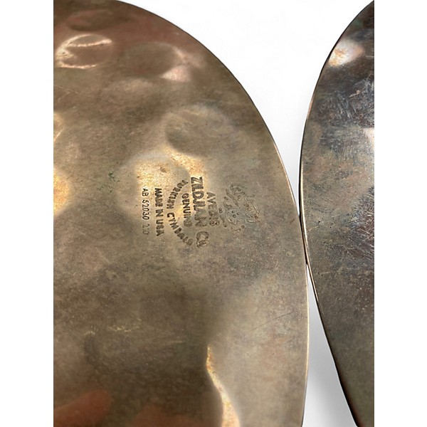 Used Zildjian Used Zildjian A Custom Pocket Hi Hat Cymbal