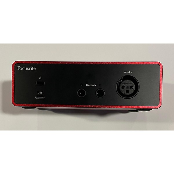 Used Focusrite Used Focusrite Scarlett Solo Gen 4 Audio Interface