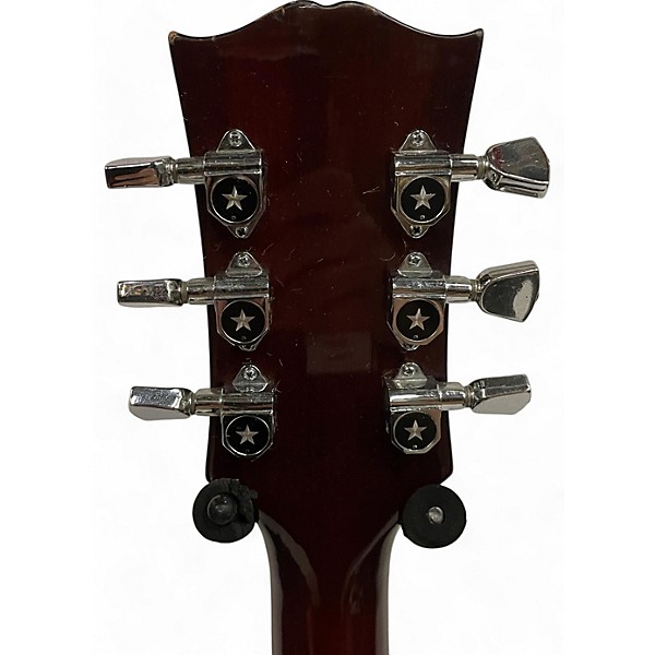 Used Carlo Robelli Single Cut Cherry Sunburst Solid Body Electric Guitar