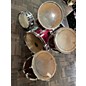 Vintage 1990s TAMA 5 piece Rockstar DX Crimson Plum Drum Kit