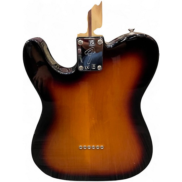 Used Fender Player Telecaster 2 Tone Sunburst Solid Body Electric Guitar