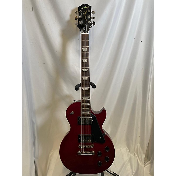 Used Epiphone Used Epiphone Les Paul Studio Red Solid Body Electric Guitar