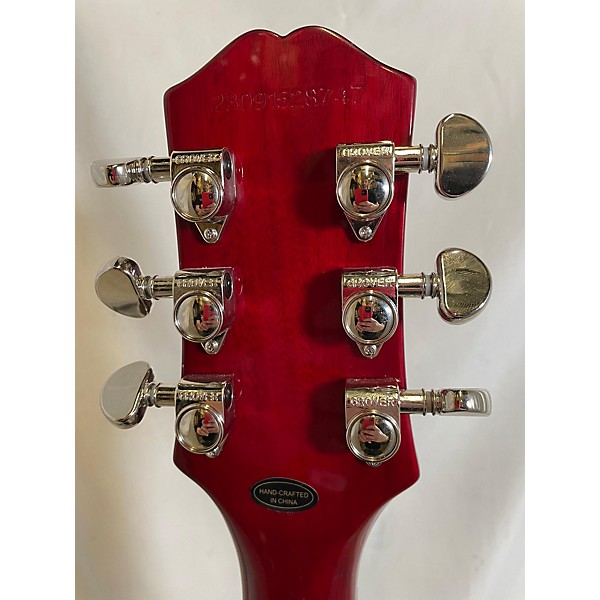 Used Epiphone Used Epiphone Les Paul Studio Red Solid Body Electric Guitar