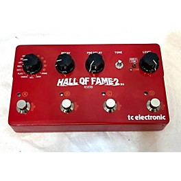 Used TC Electronic Hall Of Fame 2 X4 Effect Pedal