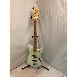 Used Fender Used Fender Mustang Bass Surf Green Electric Bass Guitar