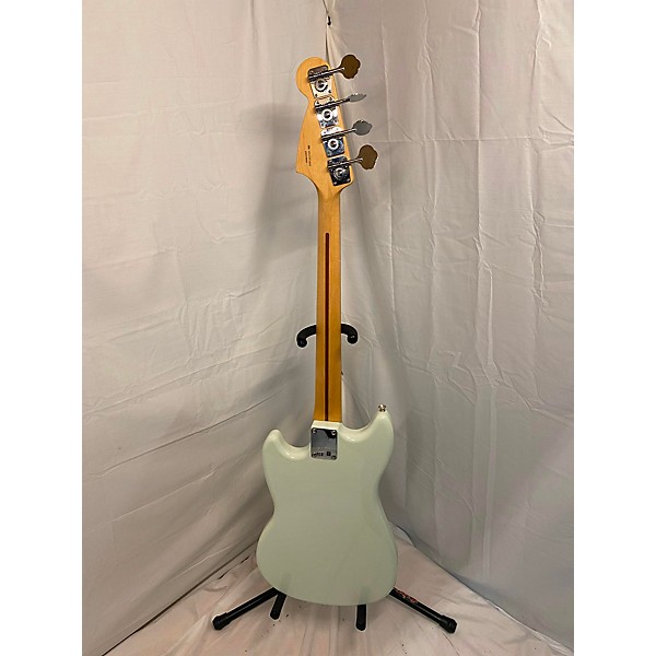 Used Fender Used Fender Mustang Bass Surf Green Electric Bass Guitar