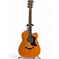 Used Yamaha Used Yamaha A1M Natural Acoustic Electric Guitar thumbnail