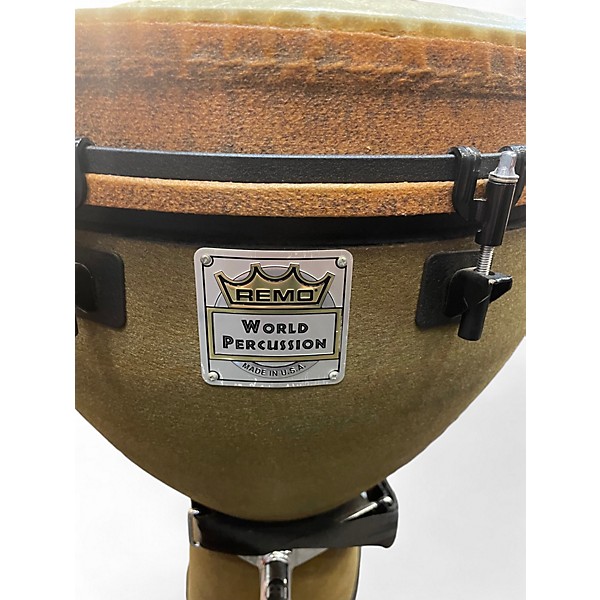 Used Remo Used Remo WORLD PERCUSSION DJEMBE Djembe