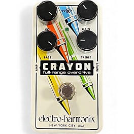 Used Electro-Harmonix Used Electro-Harmonix Crayon Full Range Overdrive Effect Pedal