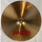 Used Paiste Used Paiste 18in 2002 Medium Crash Cymbal