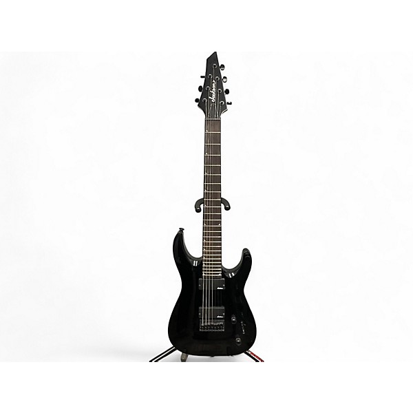 Used Jackson Used Jackson JS22-7 Dinky 7 String Black Solid Body Electric Guitar