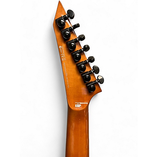 Used ESP LTD MH1007 Black Fade Solid Body Electric Guitar