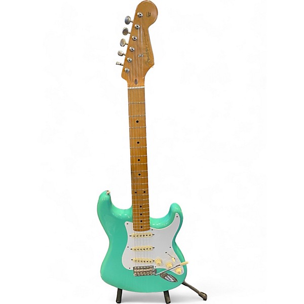 Used Fender Used Fender Vintera 50s Stratocaster Tropical Turquoise Solid Body Electric Guitar