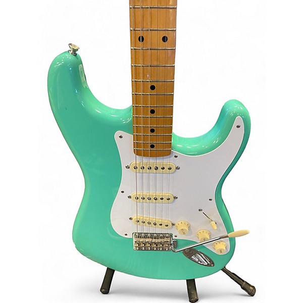 Used Fender Used Fender Vintera 50s Stratocaster Tropical Turquoise Solid Body Electric Guitar