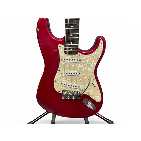 Used Fender Used Fender California Series Stratocaster Candy Apple Red Solid Body Electric Guitar