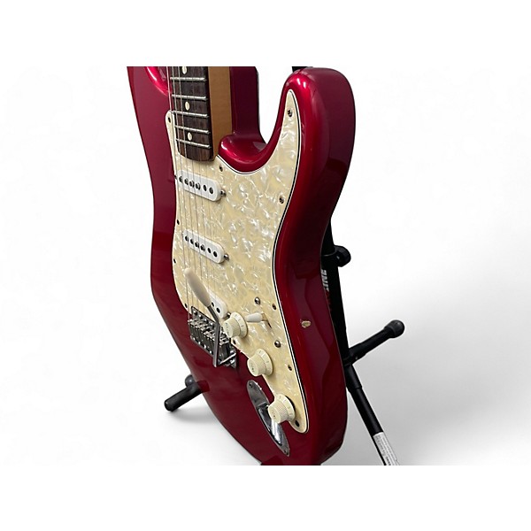 Used Fender Used Fender California Series Stratocaster Candy Apple Red Solid Body Electric Guitar