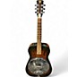 Vintage Dobro Vintage 1998 Dobro Hound Dog Round Neck Brown Sunburst Resonator Guitar thumbnail